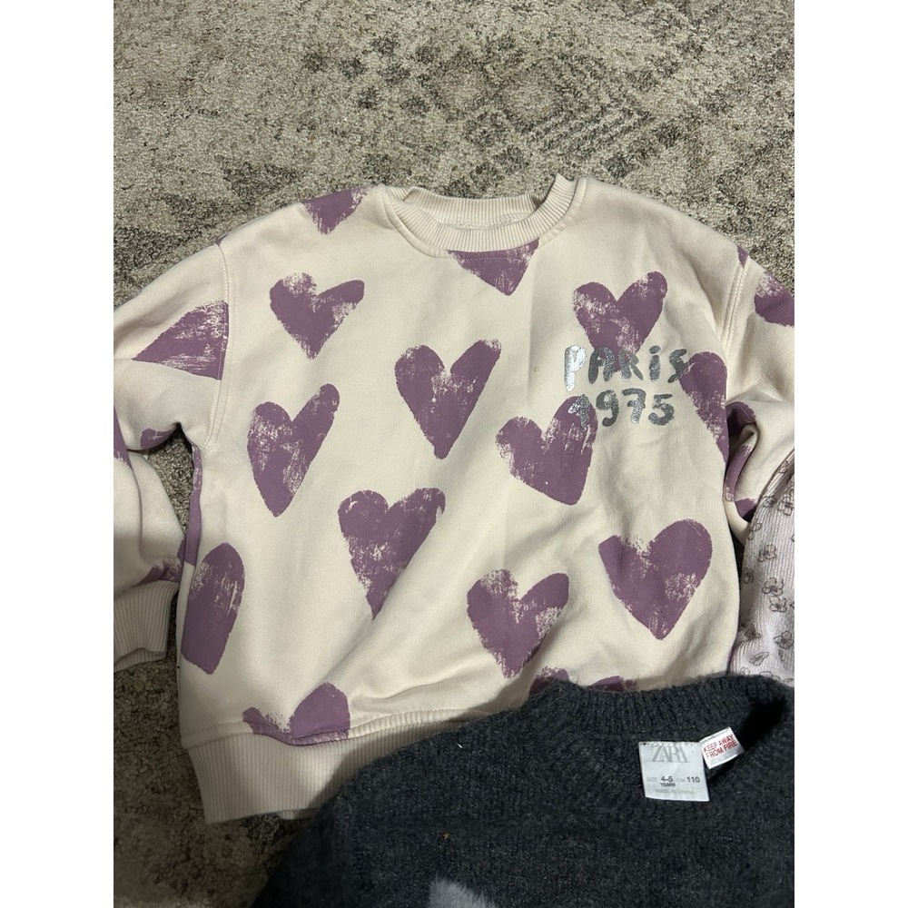 Zara Girls Lot Of 3 Sweaters‎ Size 4 - Picture 3 of 6